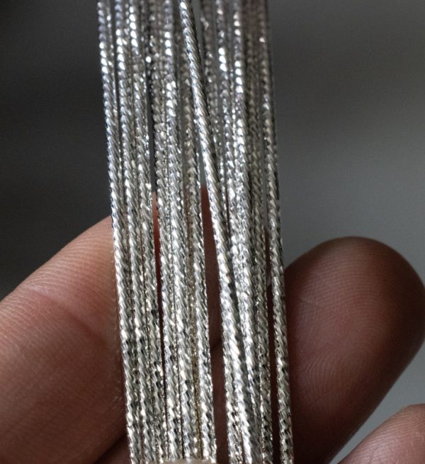 925 Sterling Silver Diamond Pattern Wire (Soft)