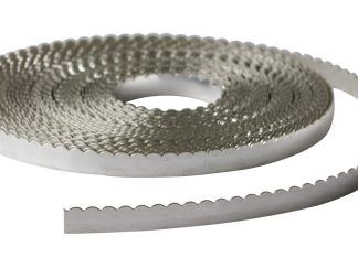 Pure Silver Scalloped Flat Bezel Wire