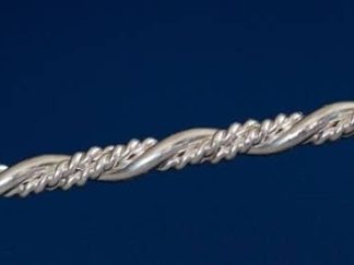 925 Sterling Silver Smooth and Beaded Wire 2.29mm