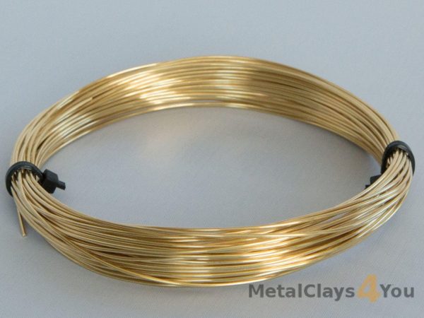 Unplated Brass Round Wires ( Half Hard)