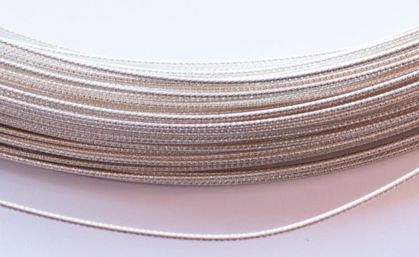 925 Sterling Silver Pattern Round Wire - Image 2