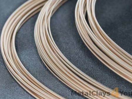 Yellow Gold-Filled Round Wire 14/20 (Hard)