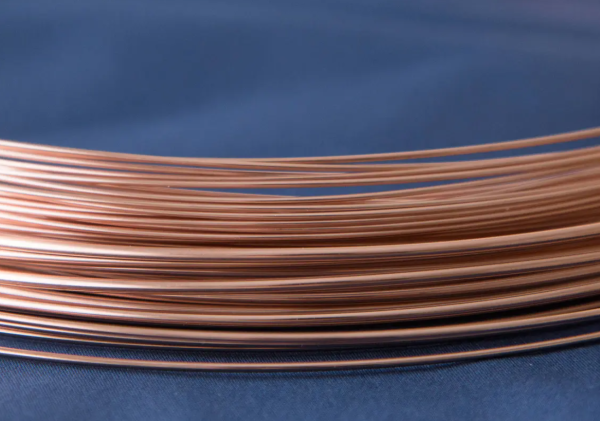 Rose Gold-Filled Round Wire 14/20 (Half Hard)