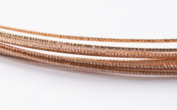 14/20 Rose Gold-Filled Sparkle Square Wire (Soft)