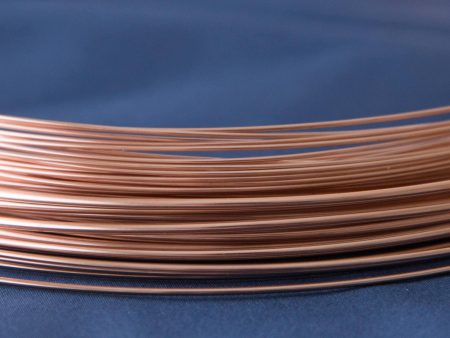 Rose Gold-Filled Round Wire 14/20 (Soft)