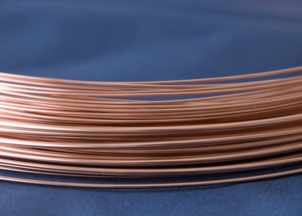 Rose Gold-Filled Round Wire 14/20 (Soft)