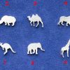 925 Sterling Silver Wild Animals Solderable Accent (set of 10pc)