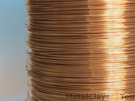 Unplated Bronze Soft Round Wire