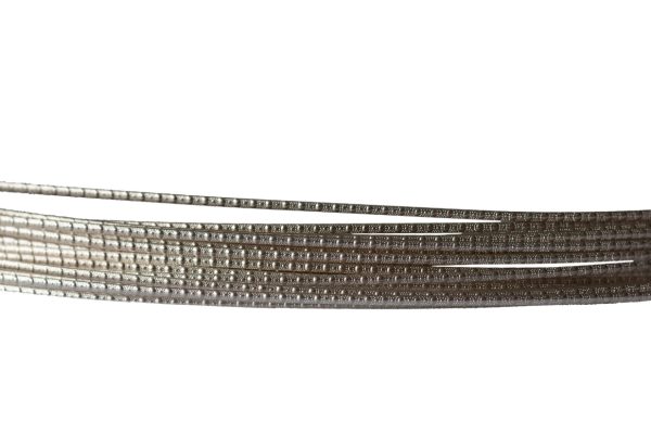 925 Sterling Silver Pattern Flat Wire 1.07x1.68mm