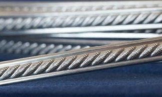 925 Sterling Silver Pattern Flat Wire 5.1 x 1.3mm