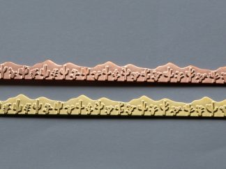 Mountain and Cactus Decorative Bezel Wires