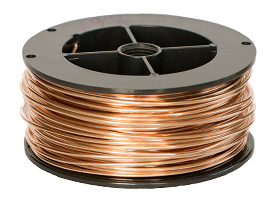 Unplated Bronze Round Wire (Soft) 0.5kg Spool