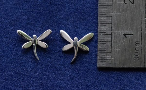 925 Sterling Silver Small Dragonfly Component - Image 2