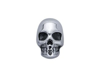 925 Sterling Silver Skull Component