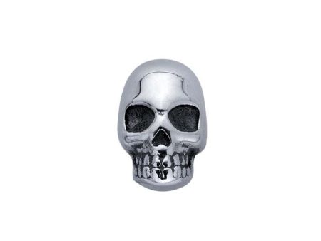 925 Sterling Silver Skull Component
