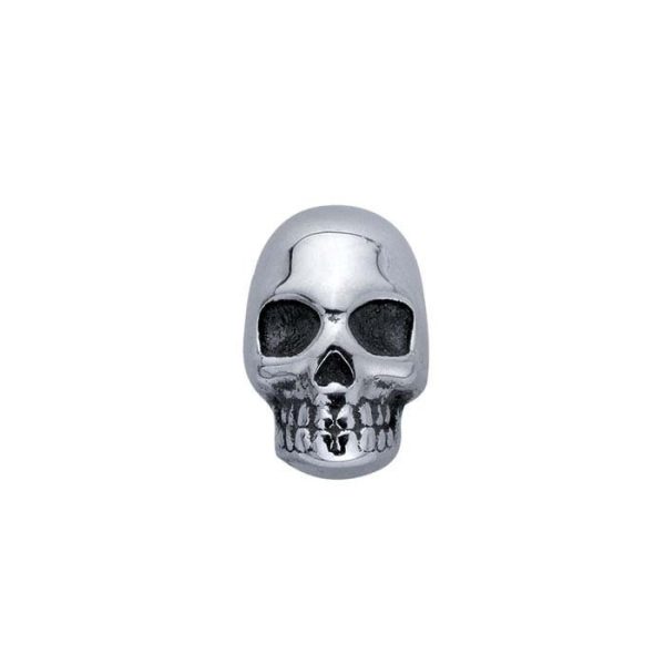 925 Sterling Silver Skull Component