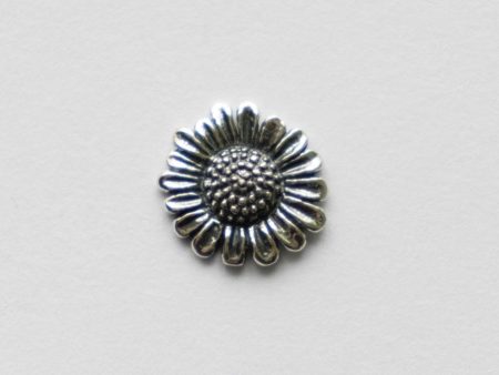 925 Sterling Silver Small Daisy Solderable Component