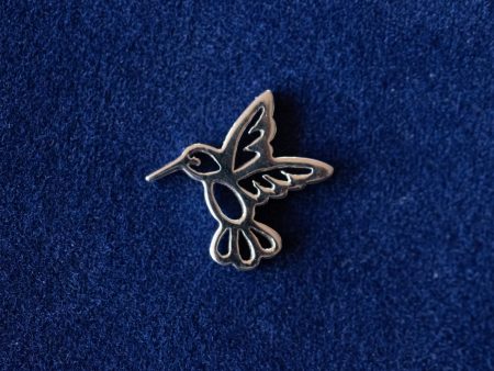 925 Sterling Silver Small Hummingbird Component