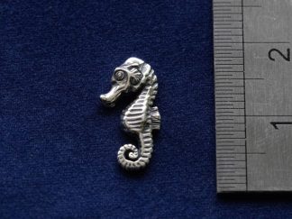 925 Sterling Silver Seahorse Component