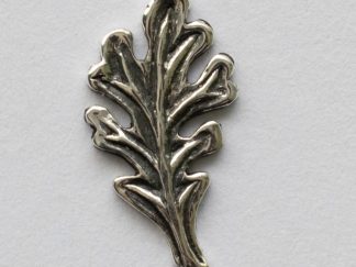 925 Sterling Silver Oak Leaf Solderable Component
