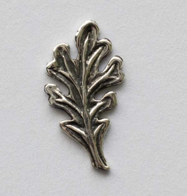 925 Sterling Silver Oak Leaf Solderable Component