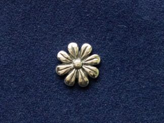 925 Sterling Silver Flower (8.8mm) Component