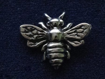 925 Sterling Silver Honey Bee Component