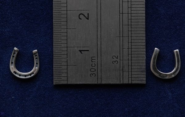 925 Sterling Silver Horseshoe Component - Image 2