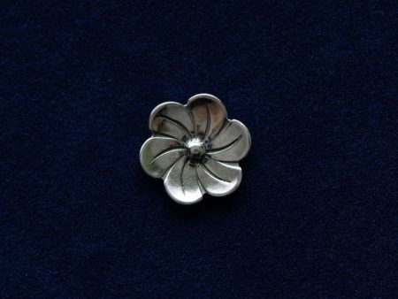 925 Sterling Silver Flower Component