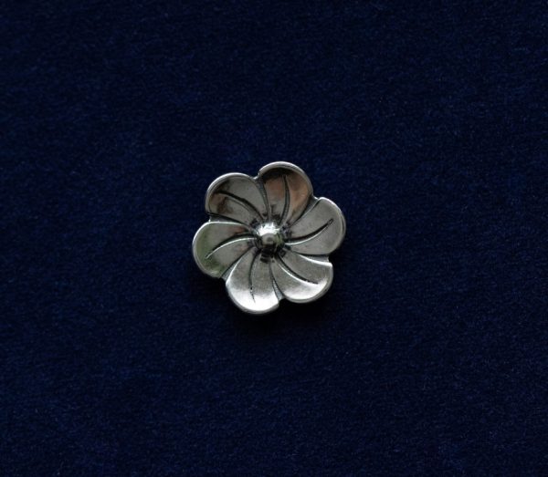 925 Sterling Silver Flower Component