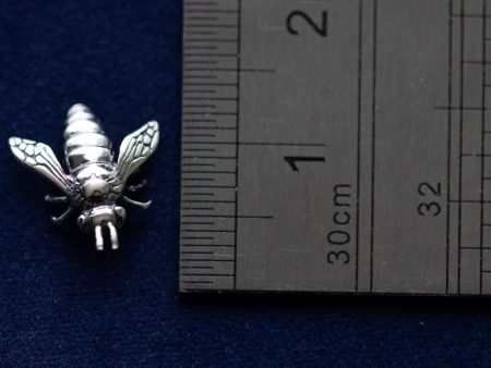 925 Sterling Silver Bee Component