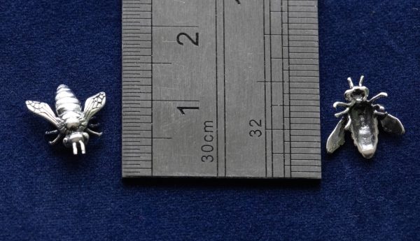 925 Sterling Silver Bee Component - Image 2