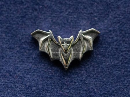 925 Sterling Silver Small Bat Component