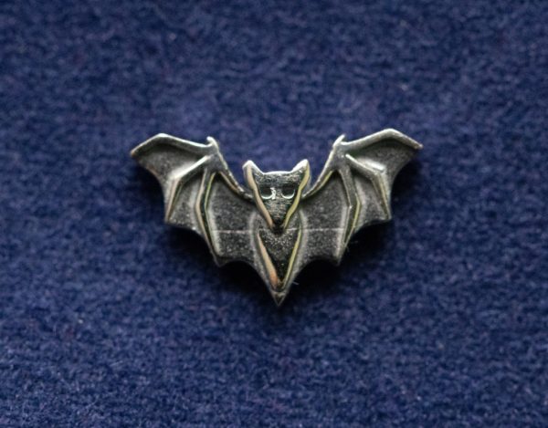 925 Sterling Silver Small Bat Component