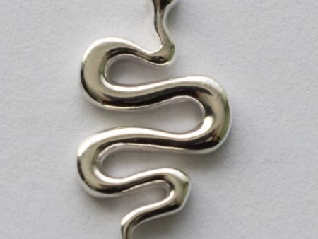 925 Sterling Silver Small Snake Component