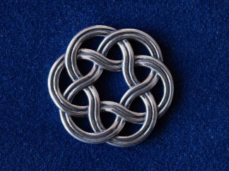 925 Sterling Silver Celtic Circle Component