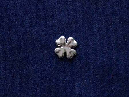 925 Sterling Silver Clover Component