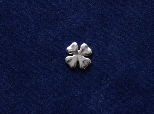 925 Sterling Silver Clover Component