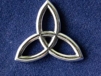 925 Sterling Silver Celtic Triangle Component
