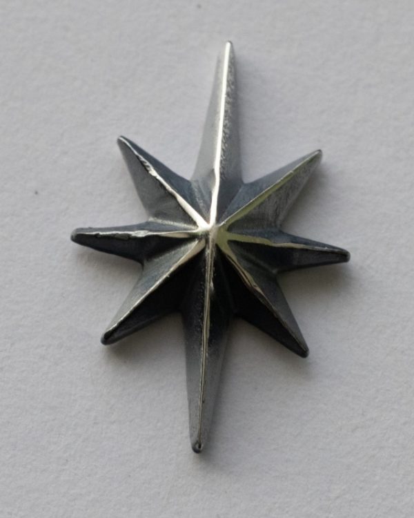 925 Sterling Silver North Star Solderable Component