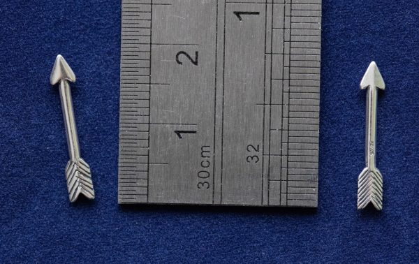 925 Sterling Silver Arrow Component - Image 2