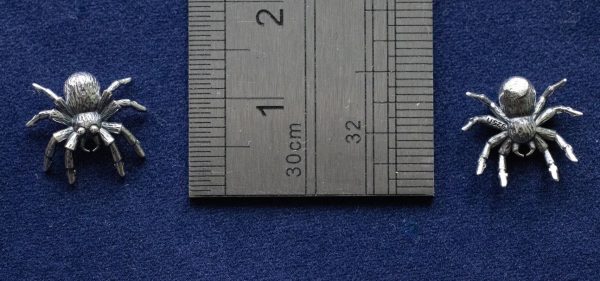 925 Sterling Silver Small Spider Component - Image 3