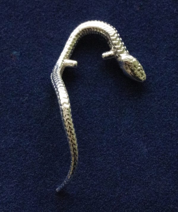 925 Sterling Silver Snake Stone Setting Component - Image 7