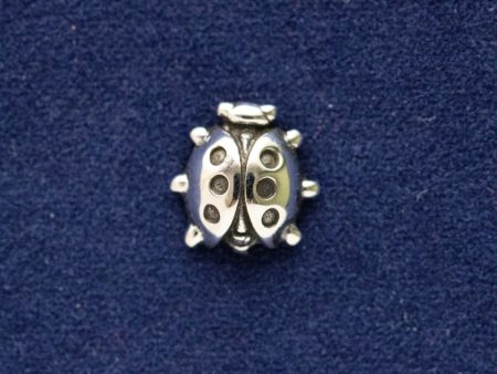 925 Sterling Silver Ladybug Component