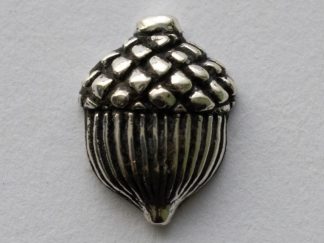 925 Sterling Silver Acorn Solderable Component