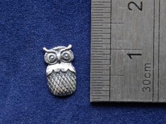 925 Sterling Silver Small Owl Component