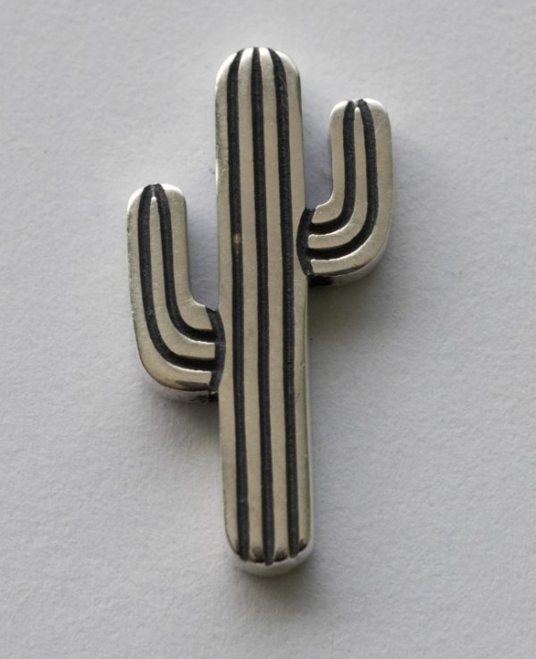 925 Sterling Silver Cactus Solderable Component