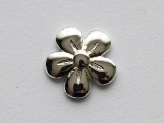 925 Sterling Silver Flower (7.1 x 7.4mm) Component