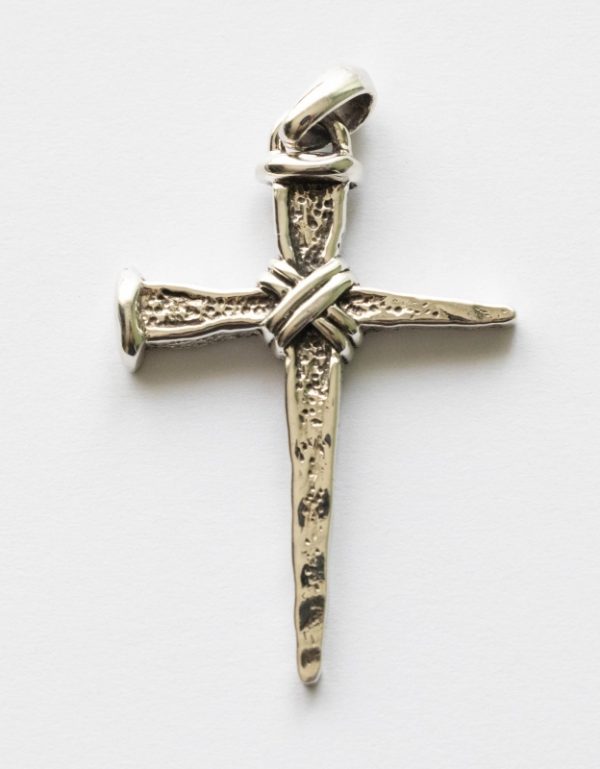 925 Sterling Silver Stake Cross Pendant