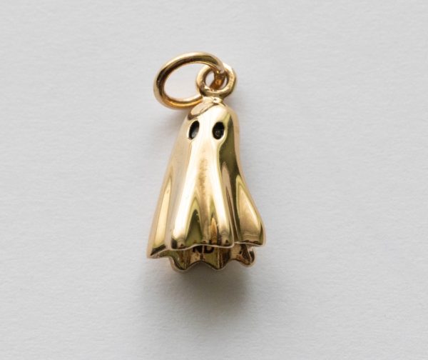 Bronze 3D Ghost Charm - Image 2
